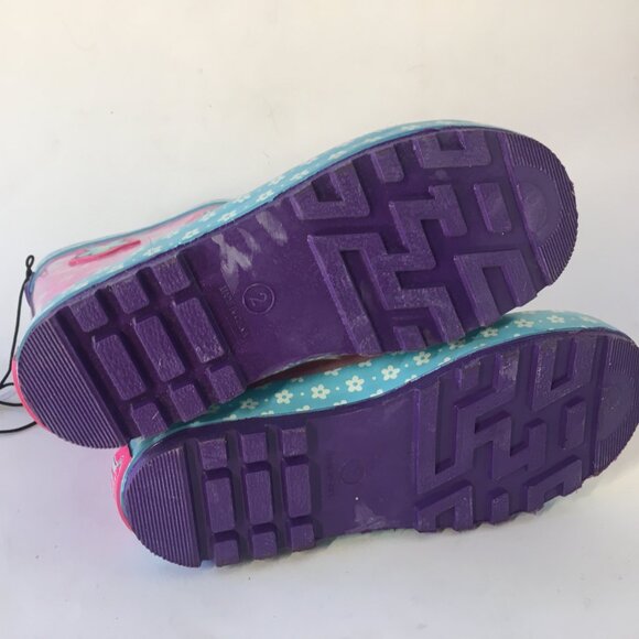 LOL Surprise Character Boots Size 2 Girl's Rubber Snow Rain Shoe Pink NEW NWT - Picture 9 of 13